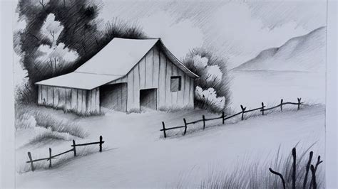 how to draw landscapes for beginners.